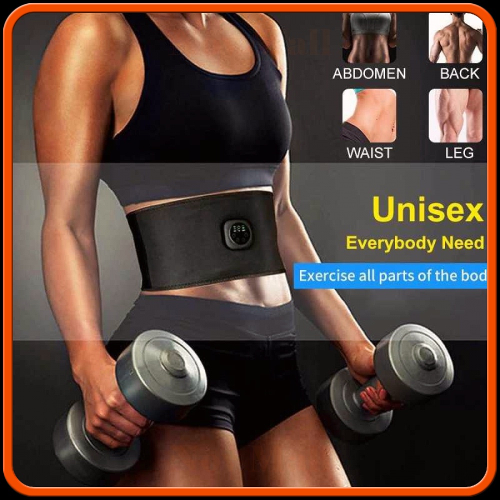 Alat Stimulator Otot Fitness Belt Six Pack EMS Muscle MU730