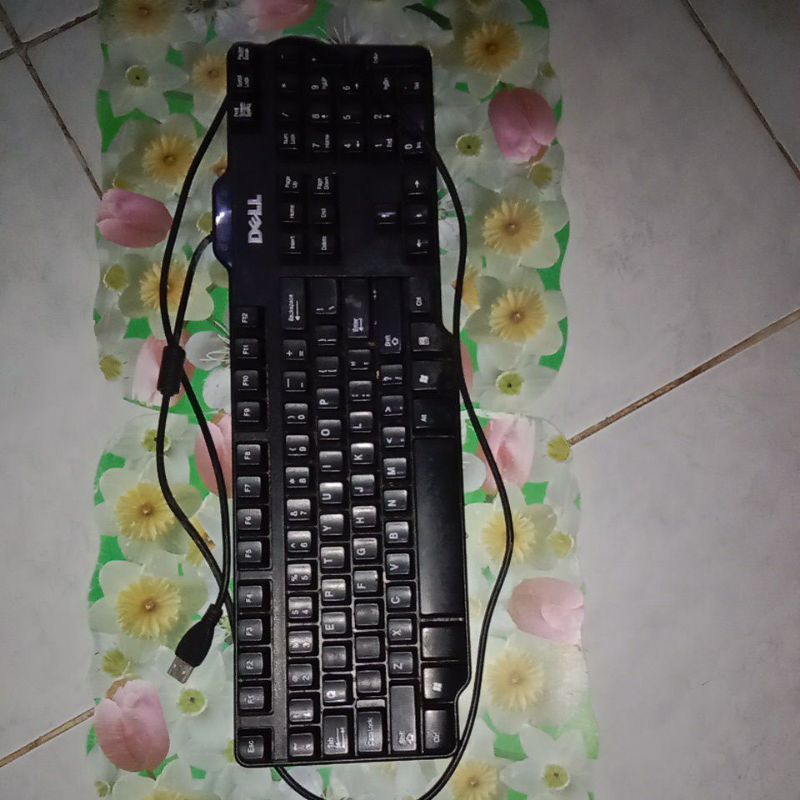 bekas original dell 100% keyboard komputer