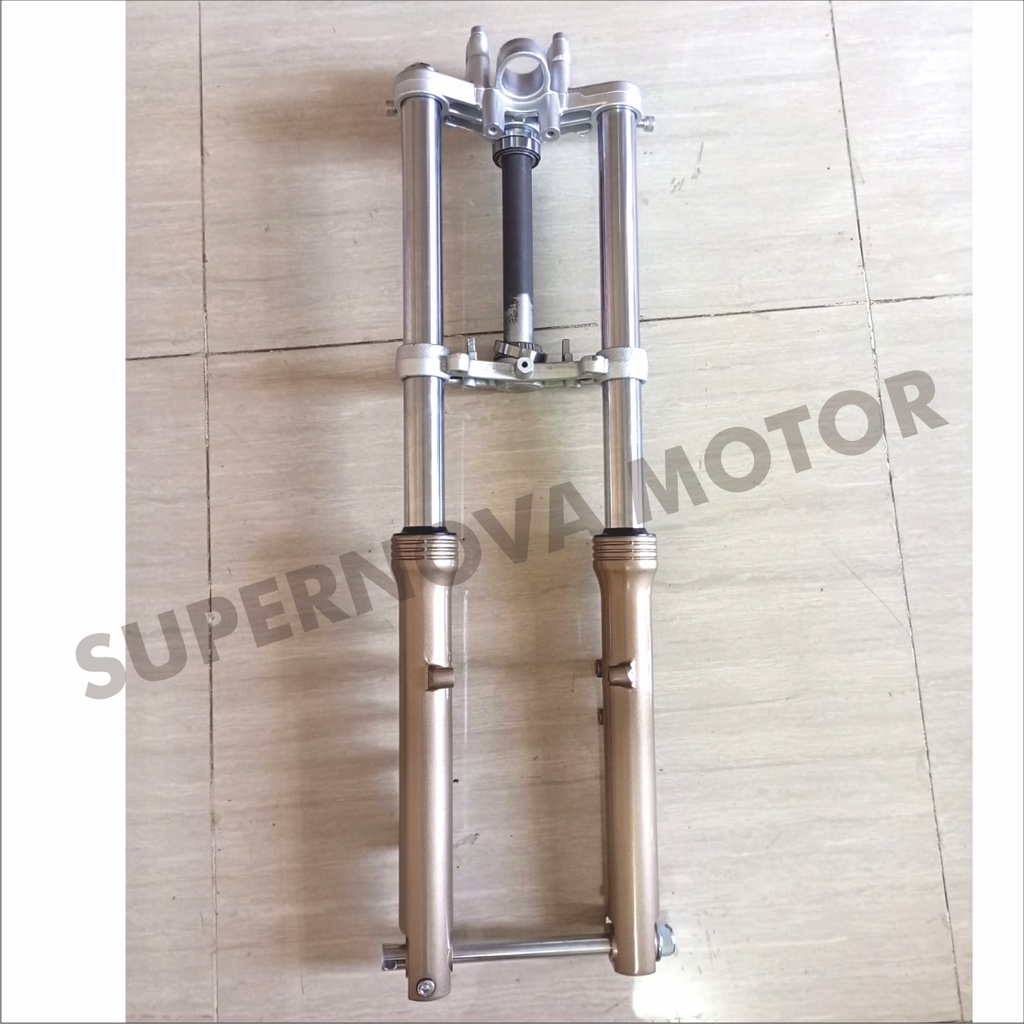 SHOCK DEPAN ASSY NINJA PNP RX KING SHOCK DEPAN KOMPLIT NINJA PNP UNTUK MOTOR RX KING MERK LOKAL