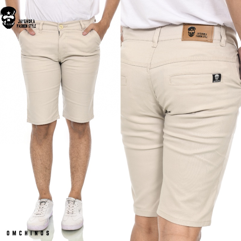 Celana Chino Pendek Pria Chinos Short Pants Slim fit Outfit Premium Distro Casual Santai