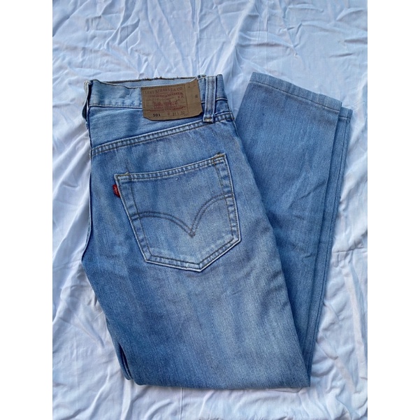 celana levis 501 second original