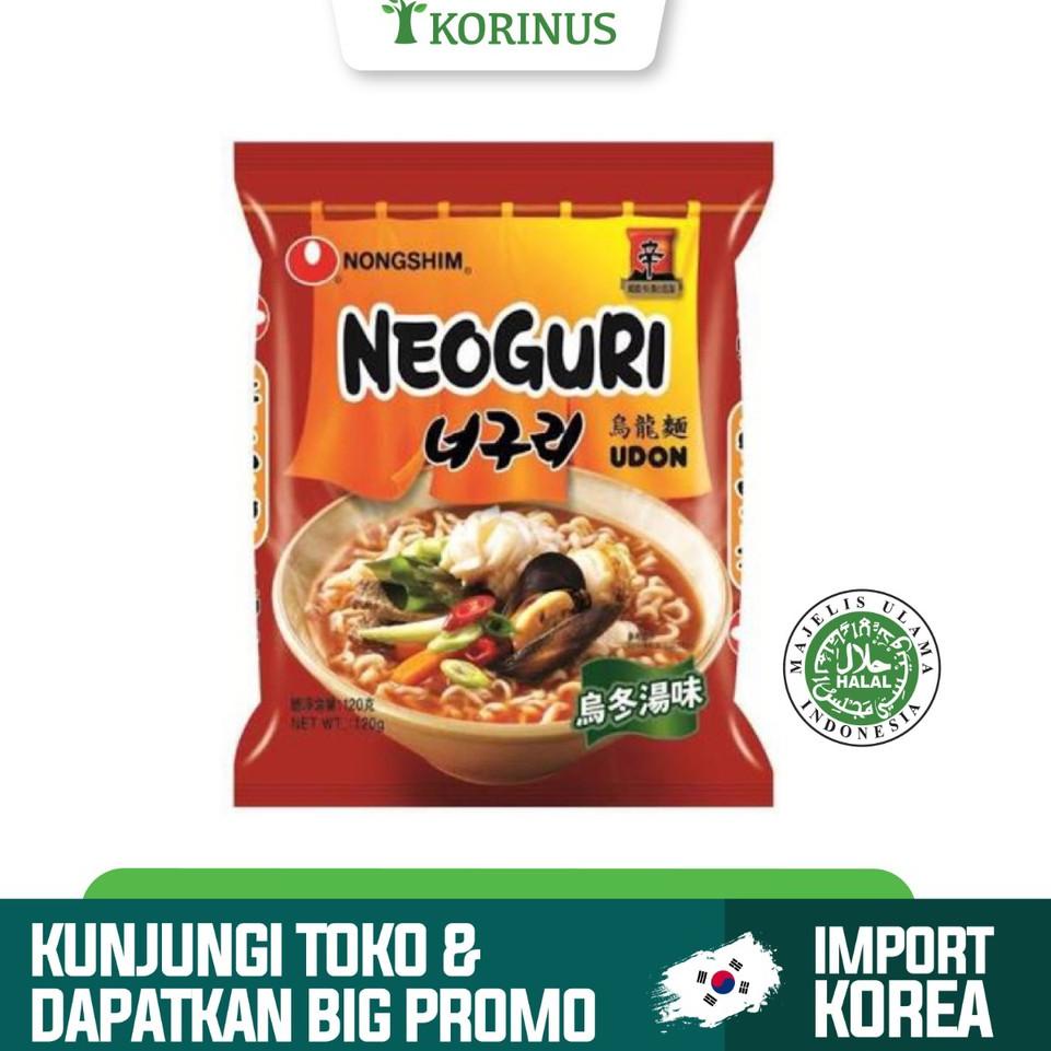 

Best Price--Nongshim Neoguri Udon 120gr / Mie Instan Korea Halal / Neoguri Spicy Udon