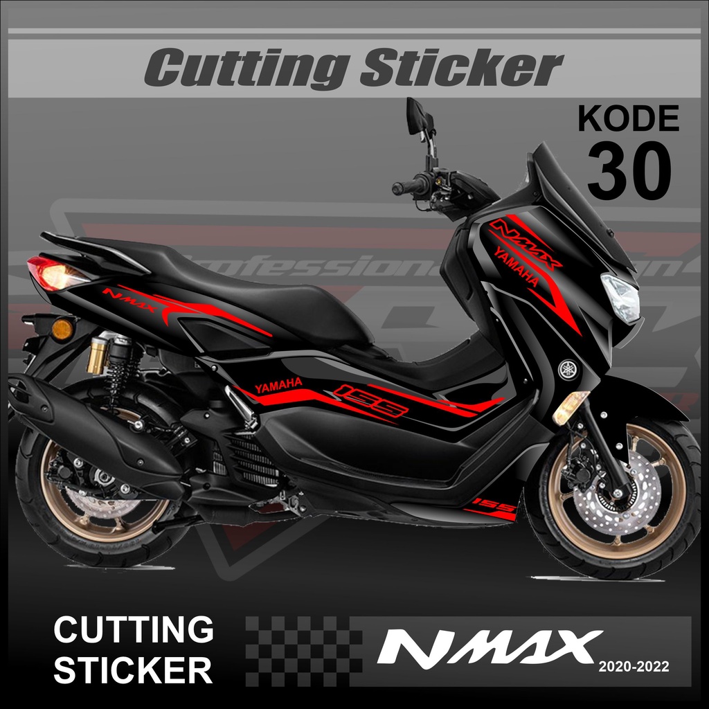 Cutting Sticker Variasi Motor Yamaha NMAX 2020-2022 - Aksesoris Cutting Sticker