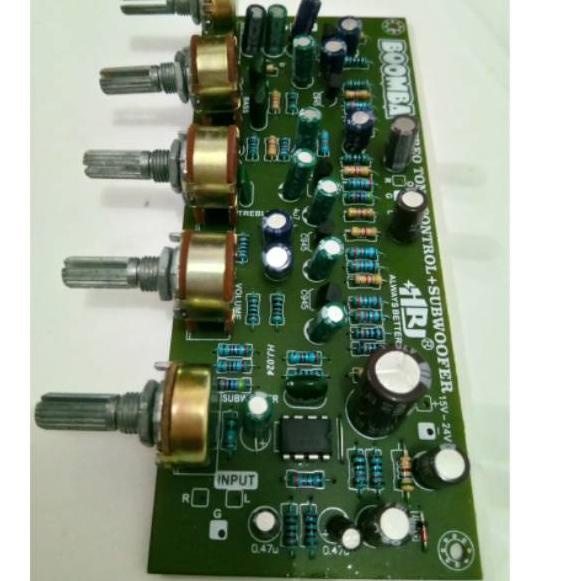Terlaris Tone control stereo/mic/sub
