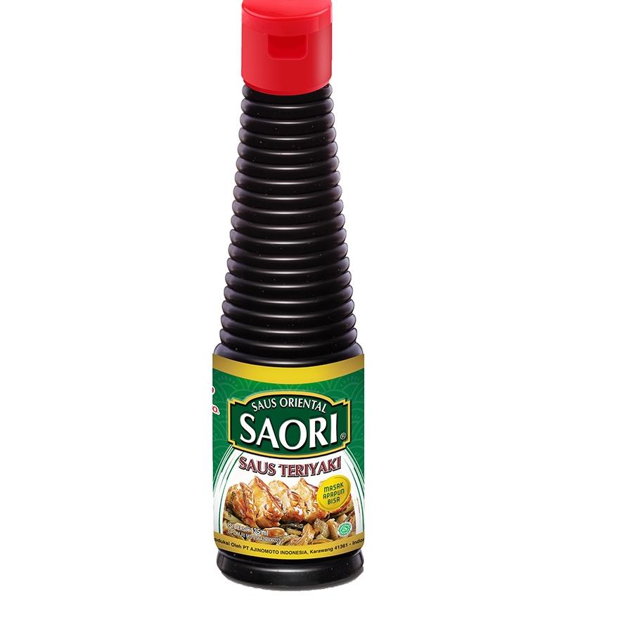 

Tren Baru--SAORI® Saus Teriyaki Kemasan Botol 135ml Saos Oriental Sauce