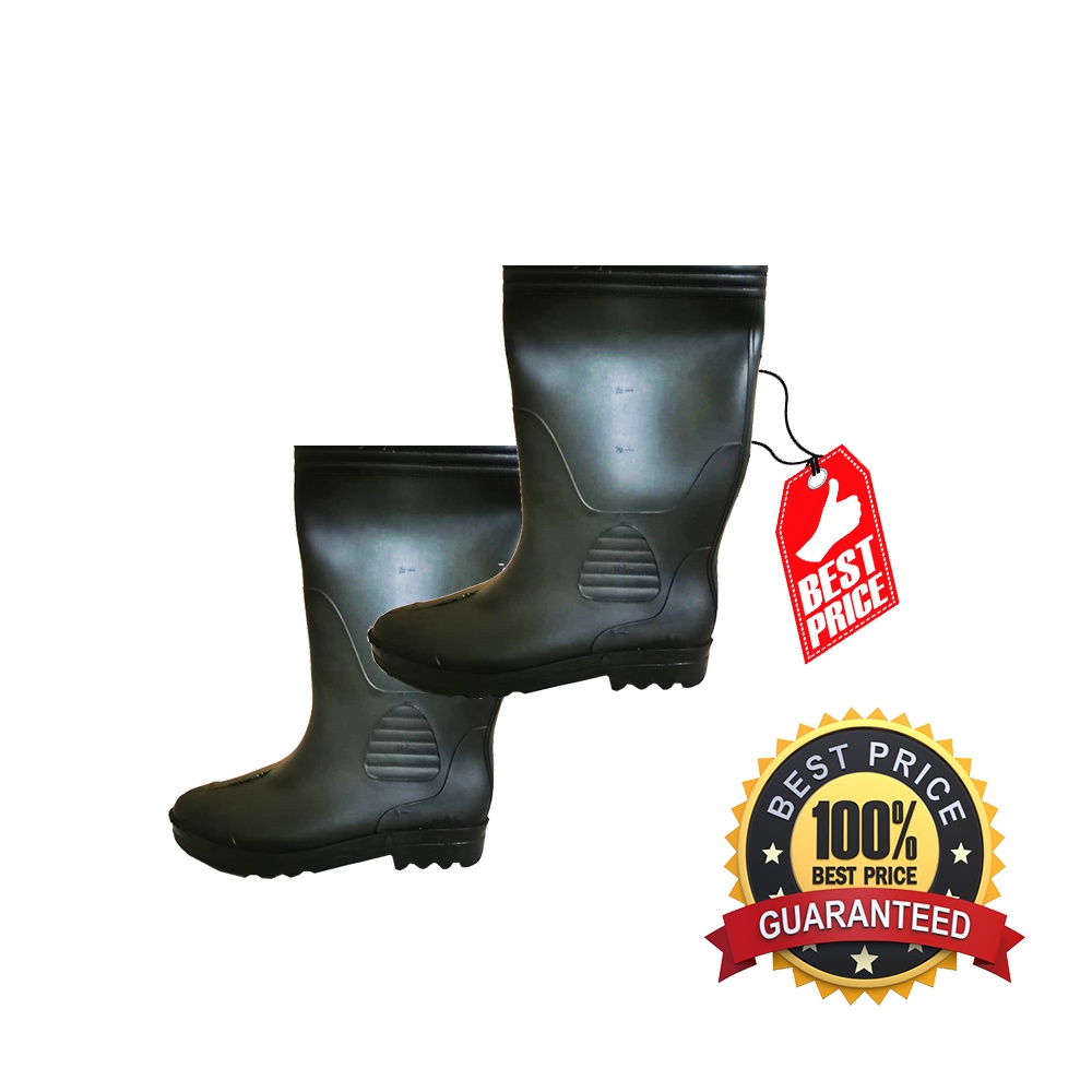 Sepatu Boot Murah Hijau sepasang FORLI
