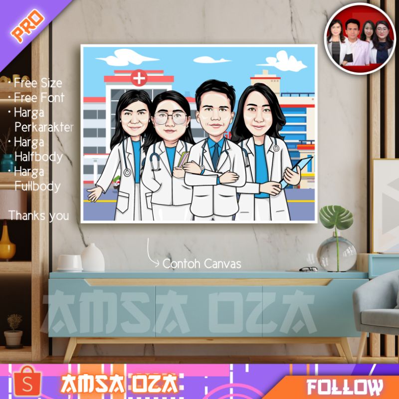 VEKTOR KARIKATUR MURAH BERKUALITAS/karikatur murah/karikatur/karikatur custom/illustrrasi wajah/vekt