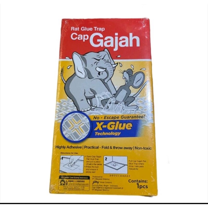 LEM TIKUS PAPAN CAP GAJAH SUPER LENGKET