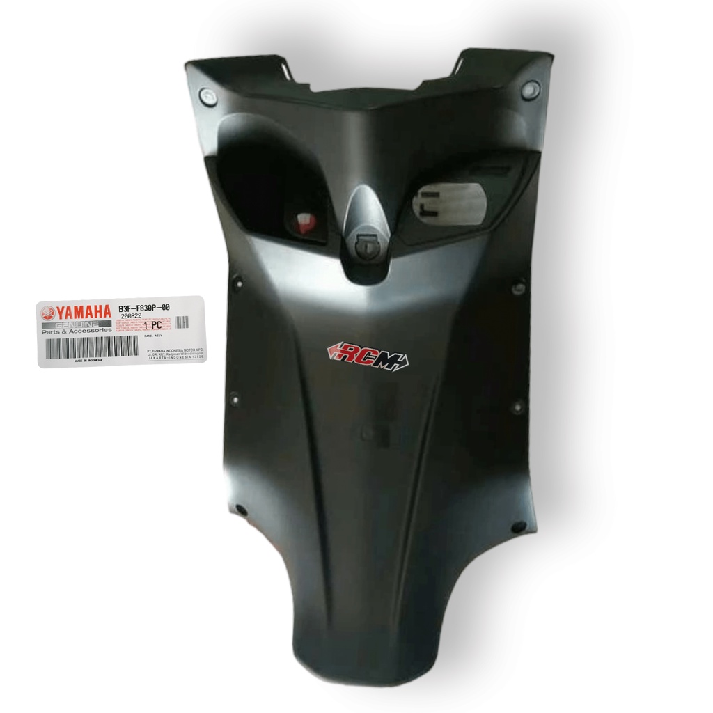 B3F-F830P-00 TEDENG TENGAH BODY BODI COVER INNER UPPER DASHBOARD TEBENG KUNCI KONTAK LEXI ORI ORIGINAL YAMAHA YGP ASLI