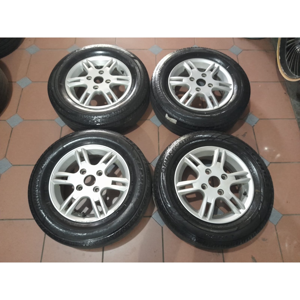 Velg Ring 14 Bekas Copotan Xenia Pcd 4x114,3 + Ban 185 70 R14