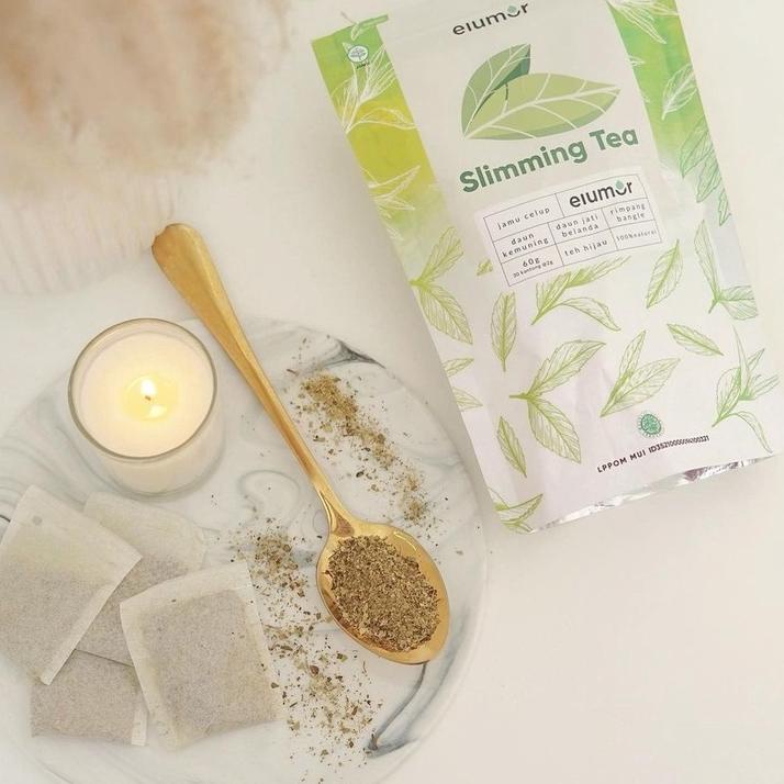 

J72 Elumor Slimming Tea I Teh Pelangsing Herbal Alami by Elumor.official ➽ (Diskon)