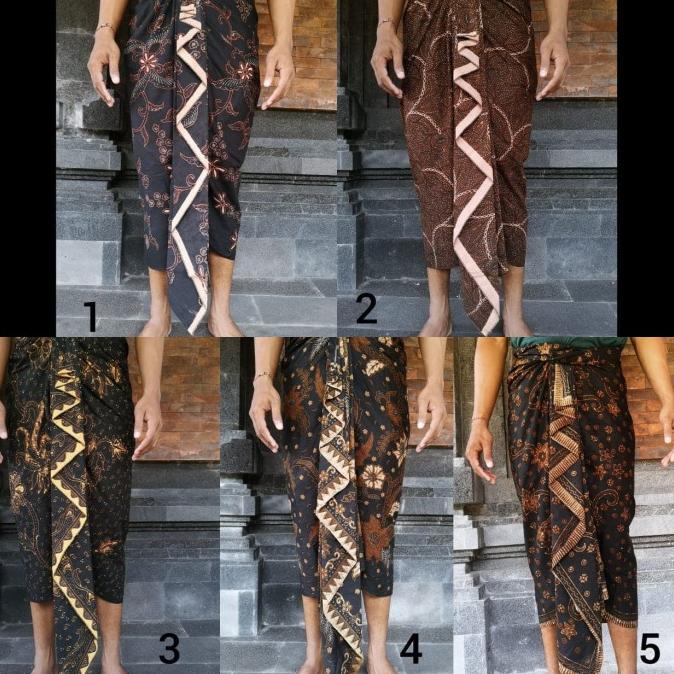 ardiikbal27 Pakaian Adat Bali Kamen Kain Pria Oleh Oleh Khas Bali TERLARIS TERPERCAYA ORIGINAL