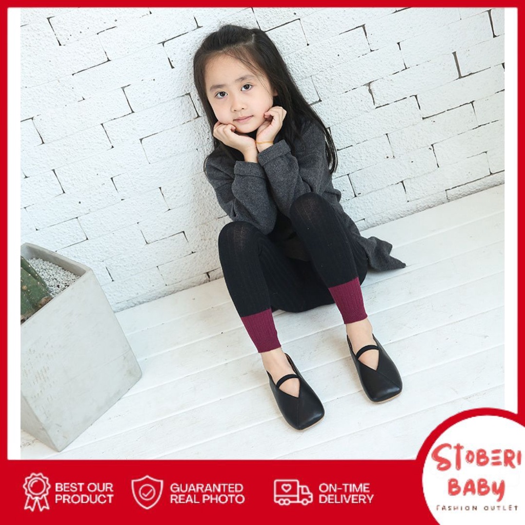 PUNCAK 3.3 stoberi baby - LEGGING BELLVA Legging Bayi Perempuan / Legging Anak / Kaos Kaki Panjang Bayi