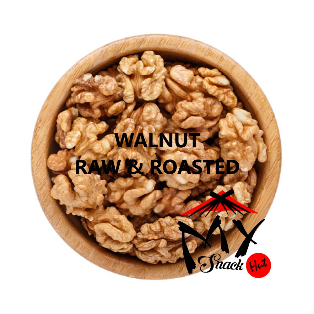 WALNUT 50GR - KACANG OTAK ORGANIK MENTAH PANGGANG RAW ROASTED PREMIUM IMPORT CALIFORNIA USA