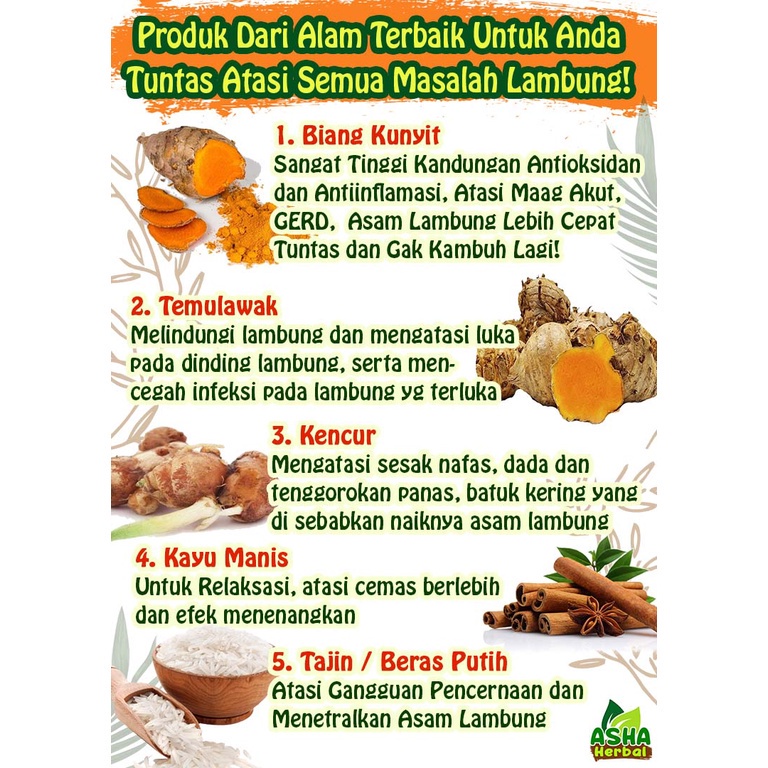 

KUNYIT TEMULAWAK BUBUK OBAT HERBAL ASAM LAMBUNG 7in1 MAAG AKUT, GERD, TIFUS MINUMAN TRADISIONAL JSR