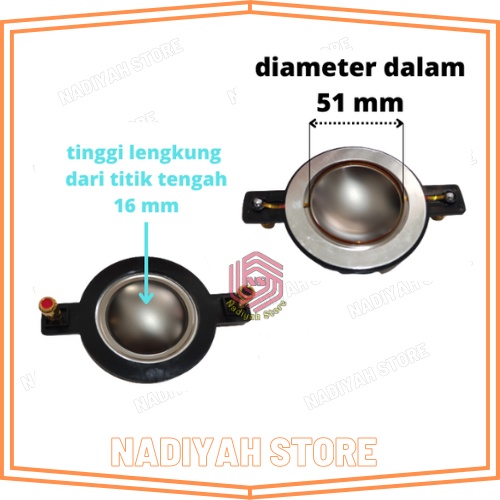 Spul Twitter Spol Driver Twiter Coil Tweeter 51mm 51,5 mm Berkualitas