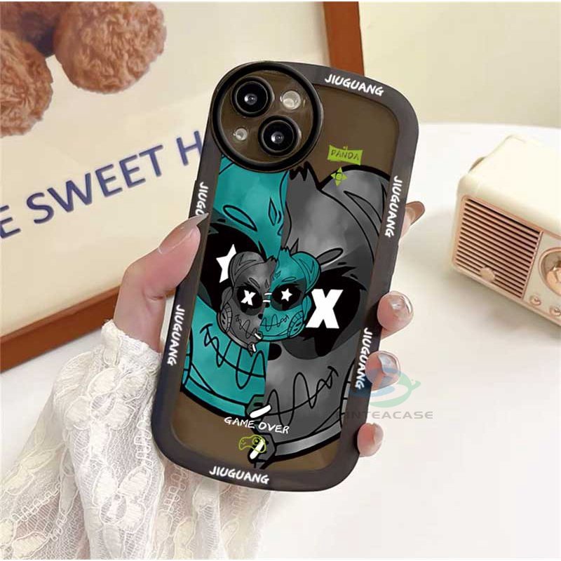 Casing TPU VIVO Y16 Y22 Y35 Y33S Y21T Y21S Y33S Y12 Y15 Y17 Y12S Y12A Y15S Y15A Y20S Y19 Y91C Y30 Y1 Y5A Motif Beruang