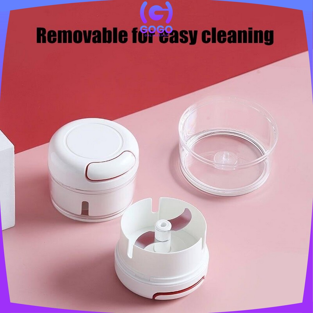 GOGO-C436 Chopper Manual Blender Mini Speedy Chopper / Blender Tarik Tangan / Penghalus Bumbu / Blender Bumbu