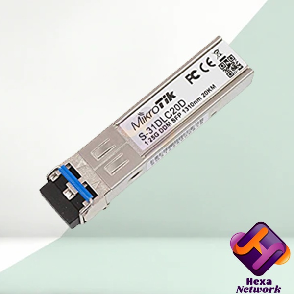 Mikrotik S-31DLC20D|SFP Transceiver Singlemode 20Km