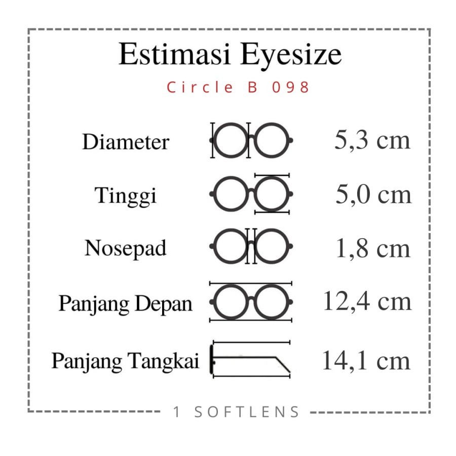 PAKET KACAMATA FRAME + LENSA TYPE 098