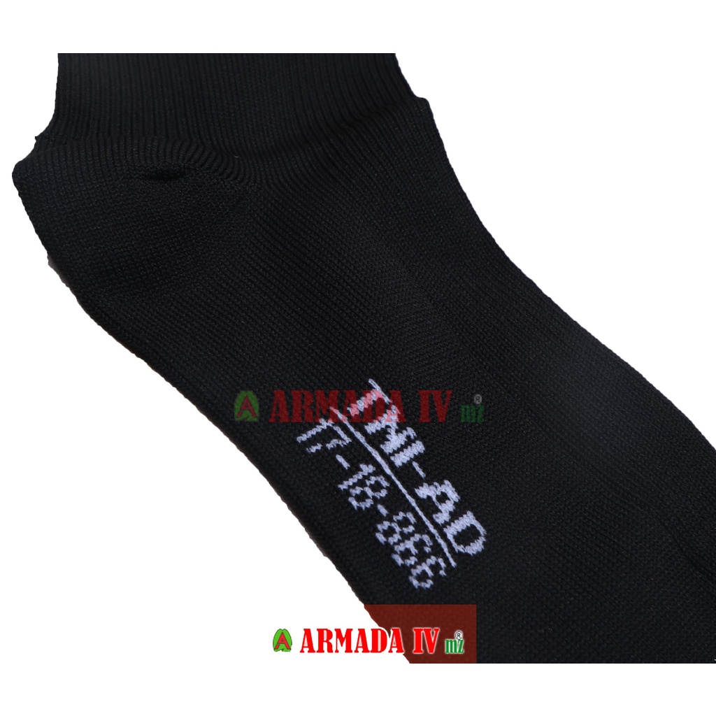 Kaos Kaki PDH TNI AD Hitam Per Lusin