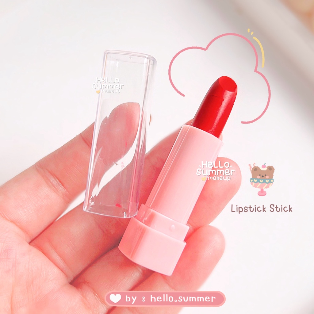 MATTE LIPSTICK Strawberry Aloevera Orange Mini Lip Stick Set Box  10in1 Silky Finish Longlasting 1.6gr