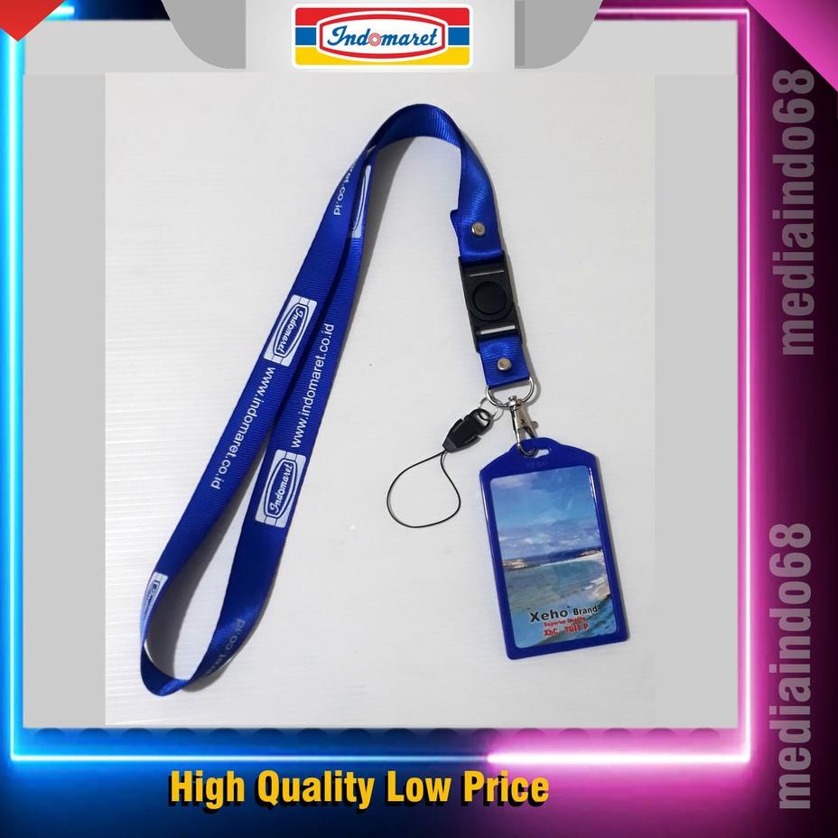 

Ready✲ INDOMARET Lanyard ID CARD/Gantungan ID Card-Tali Strap (Paket ) 65 ✹