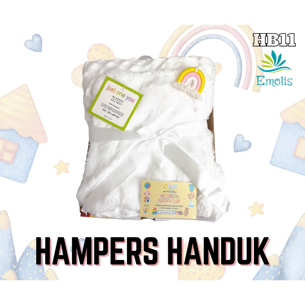 HB11 Hampers Bayi Newborn Baby Gift Emolis Kado Bayi Lahiran Unisex / Boy / Girl Perlengkapan Bayi Murah