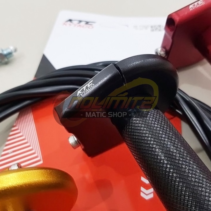 Gas Spontan KTC Kytaco 2 Kabel AT-02 CNC Universal NMAX Aerox 155 Lexi