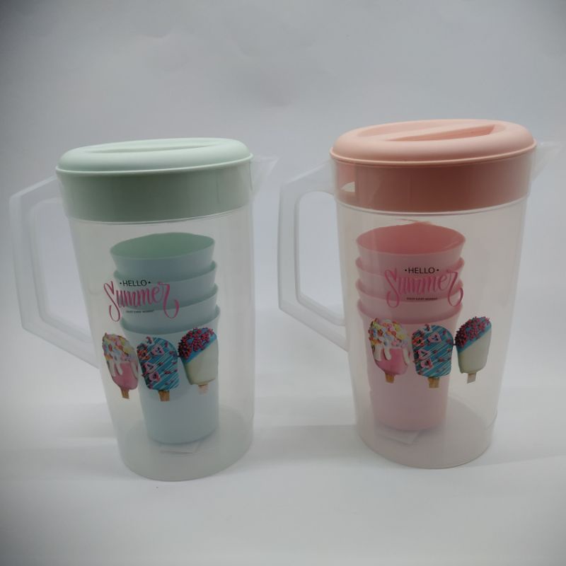 Teko Gelas Plastik Set MM1503