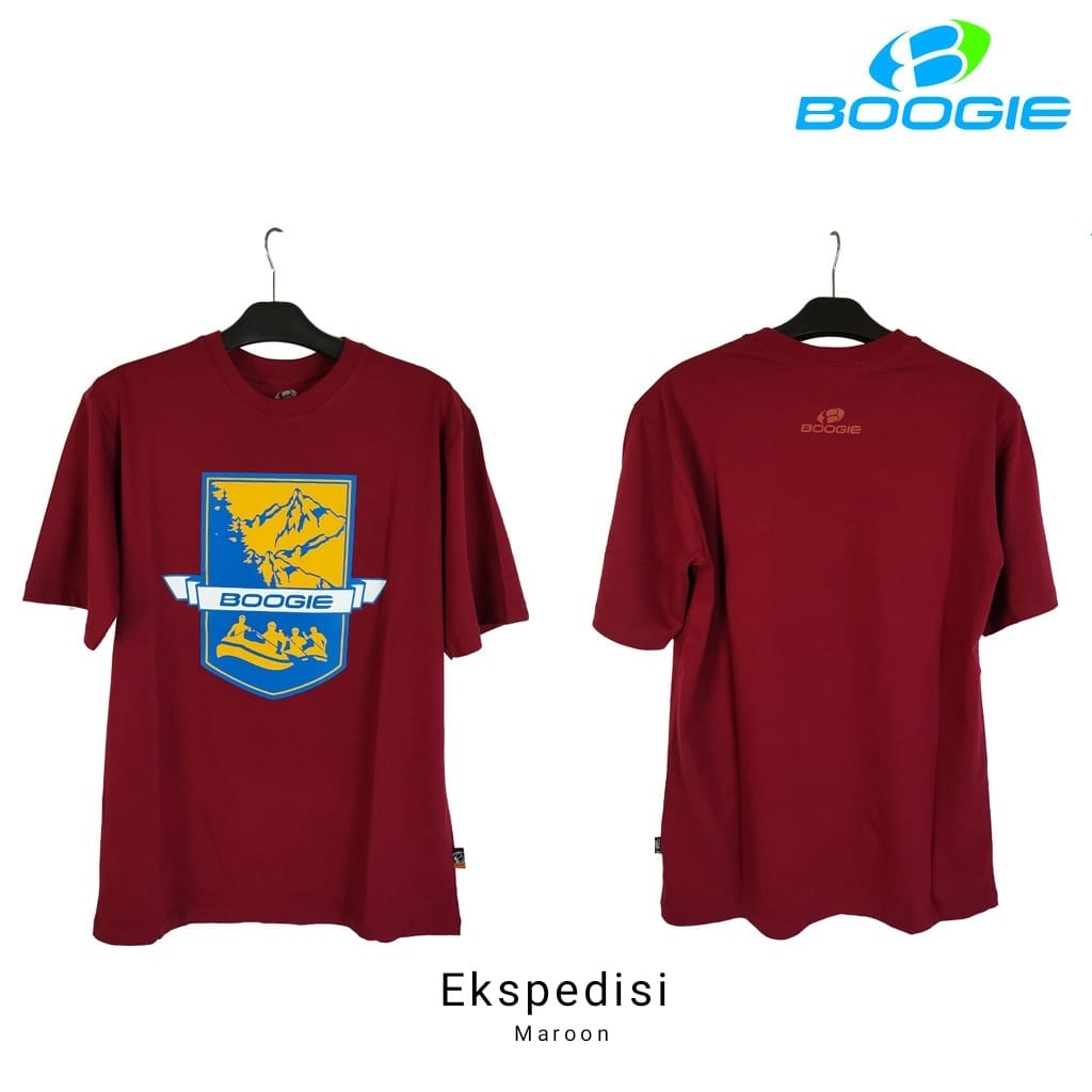 Boogie Adventure Expedition T-Shirt Kaos Ekpedisi Boogie