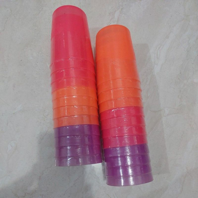 Gelas Plastik 300 ml Murah / Gelas Murah Meriah / Mug Plastik / Cangkir Plastik