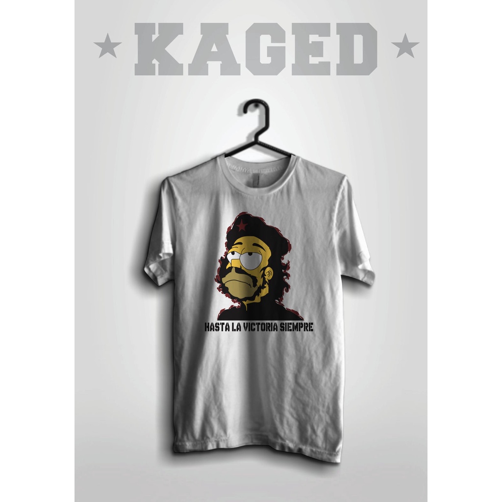 KAOS CHE GUEFARA KAOS GUEVAARA KAOS KARTUN KAOS FILM KARTUN #WARNAPUTIH