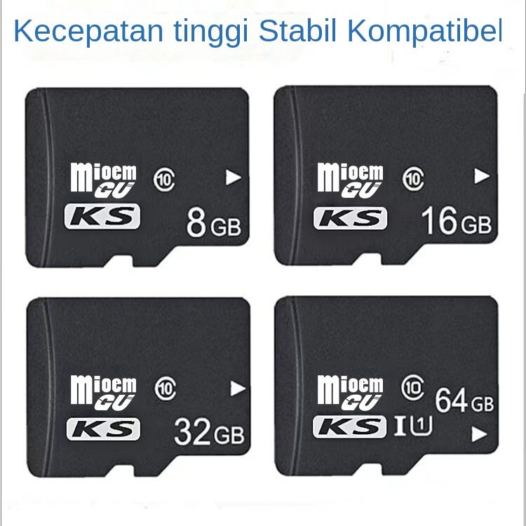 32GB/64GB Pemantauan Kamera Drone Memory Card Mp3mp4 Kartu Penyimpanan Kamera Digital Kartu TF