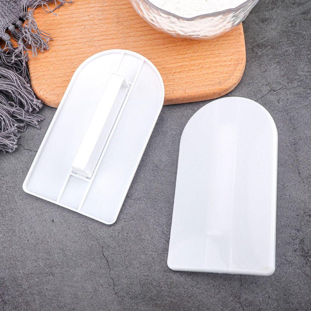 [Elegan] Polisher Cream Home Fondant Frosting Sugarcraft Scraper Icing Plastik