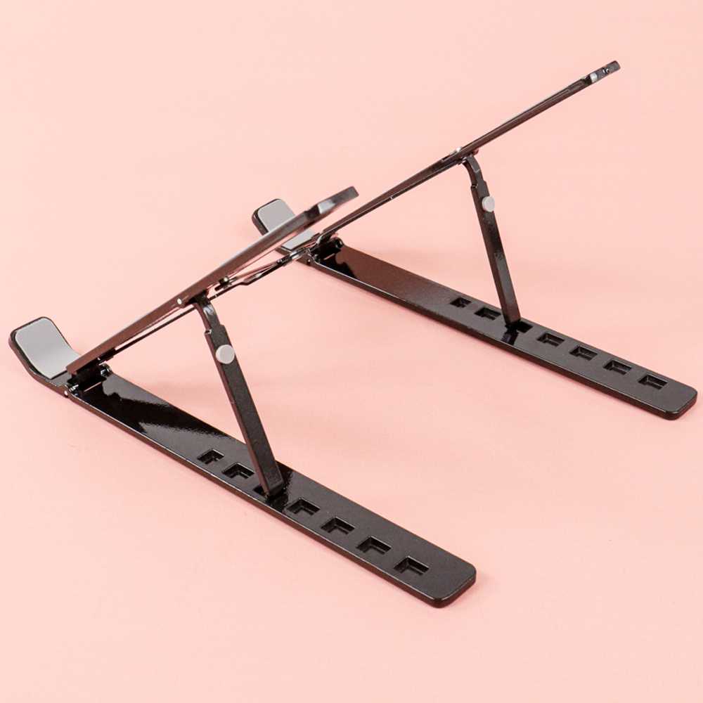 MC Laptop Stand Riser Foldable Adjustable Aluminium 7 Speed - N3 ( Al-Yusi )