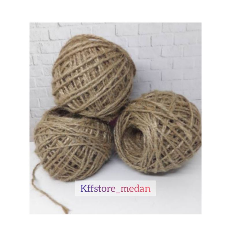 

Tali Rami 1ply, 2ply & 3ply Panjang 50m (Dijual Per Gulung/Per Roll)