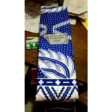Aneka Kain Batik Baduy  / Kain Panjang Baduy / Kain Jarik / Putih Biru Tapak Kibau
