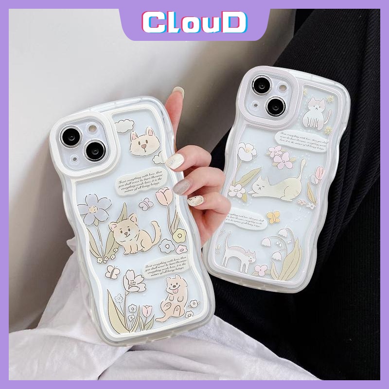 Soft Case Tpu Transparan Motif Kartun Anak Anjing / Kucing Untuk Redmi Note 9 / 8 / 11s / 10 / 10s / 11 / 10pro / Max / Plus / 9A / 9T / 10A / 9C