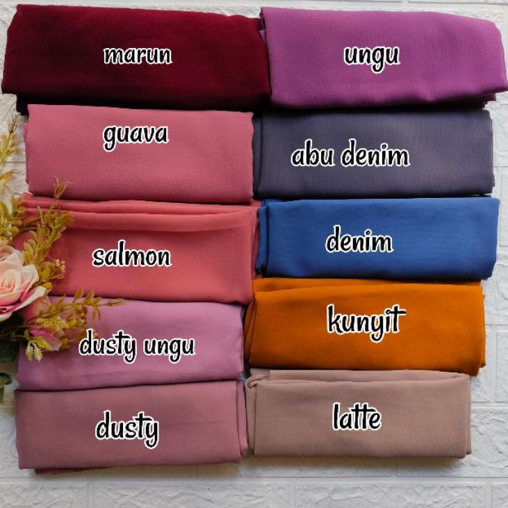 BAWAL SQUARE / BAWAL SHAWL / JILBAB SEGI EMPAT / JILBAB MALAYSIA / HIJAB MALAYSIA / JILBAB MALAY / P