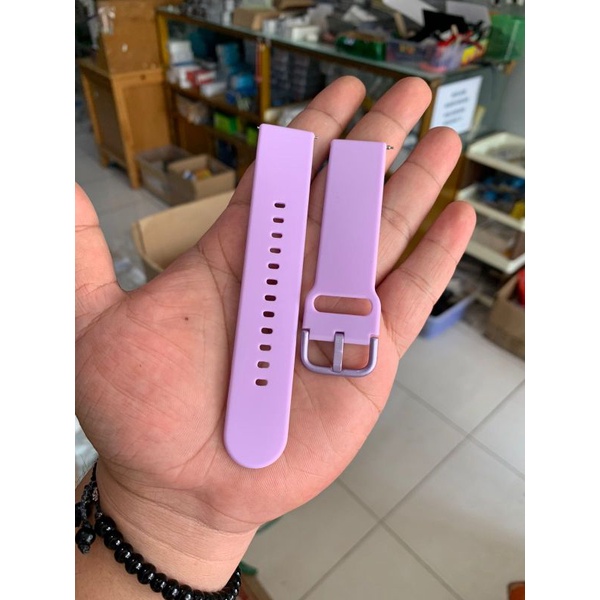 Strap Tali Jam Tangan Silikon lembut smartwatch unggu 20mm