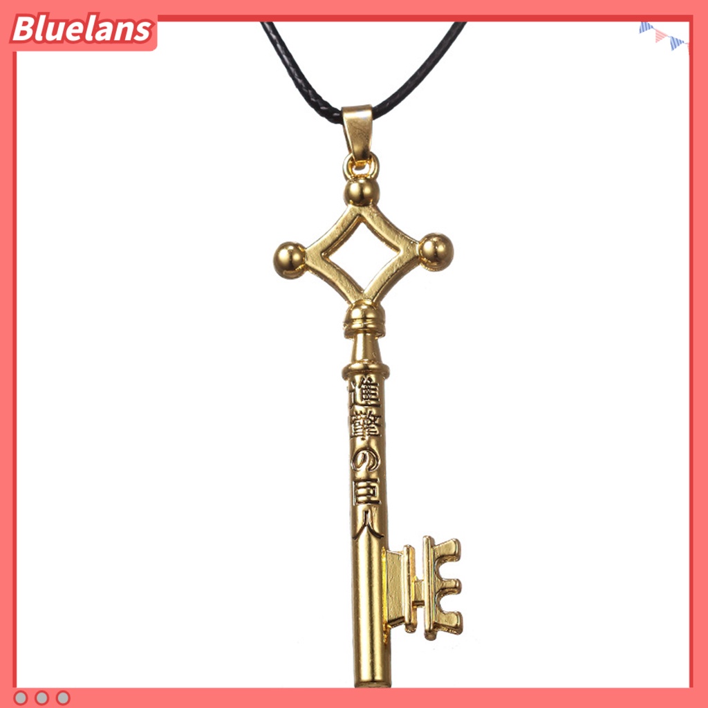 Bluelans Necklace Anime Attack on Titan Eren Design Attractive Accessories Fashion Unisex Clavicle Chain