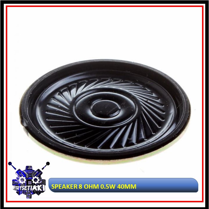 SPEAKER 8 OHM 0.5W 40MM
