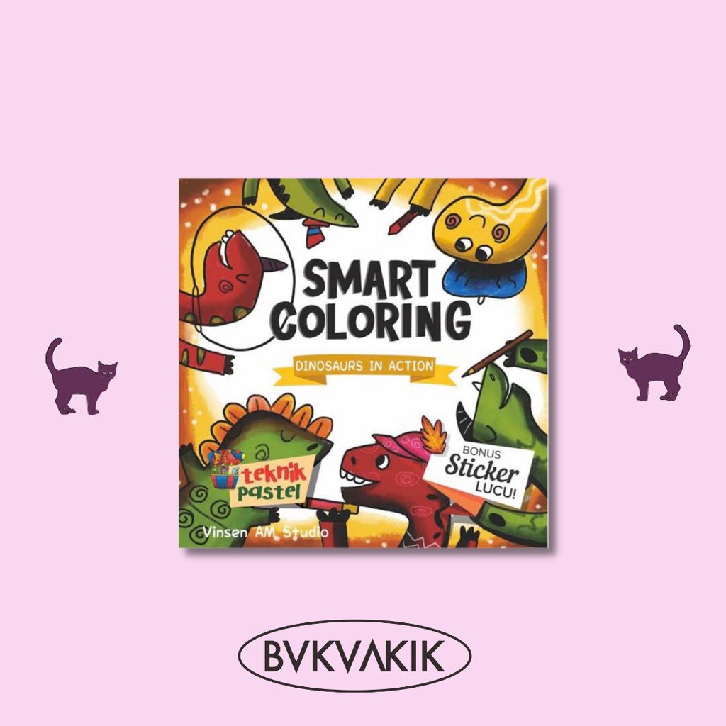 Smart Coloring Dinosaurus in action