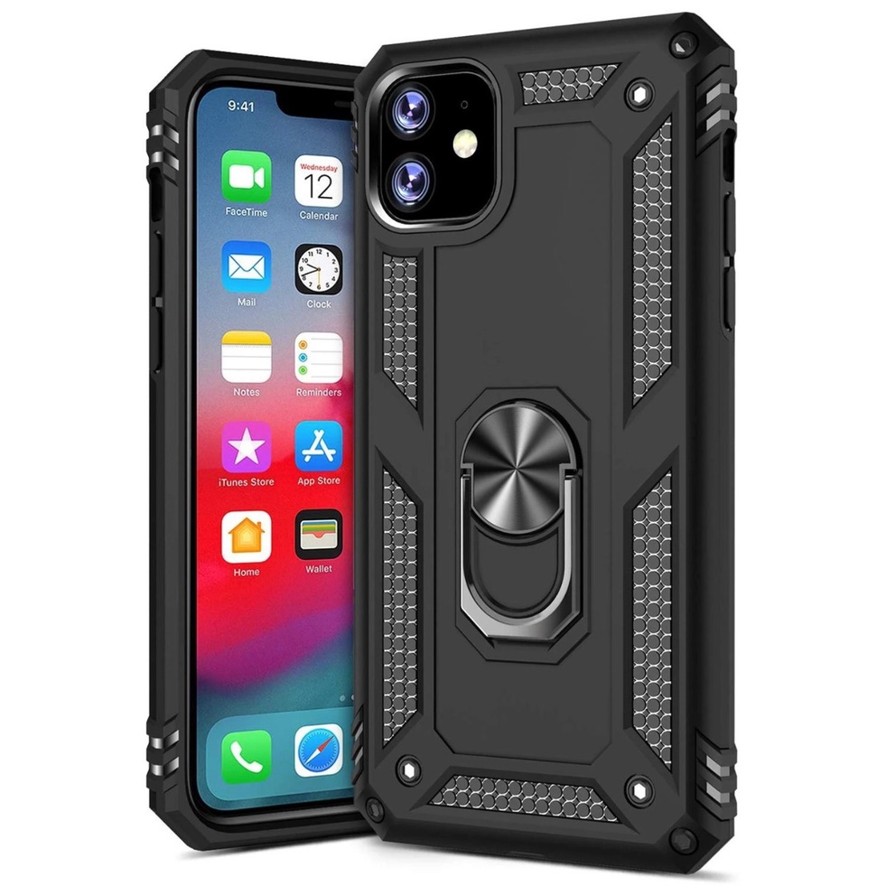 CASE RING ARMOR XIAOMI REDMI MI 10 / REDMI 8 / POCO F2 PRO CASING HP HARD CASE