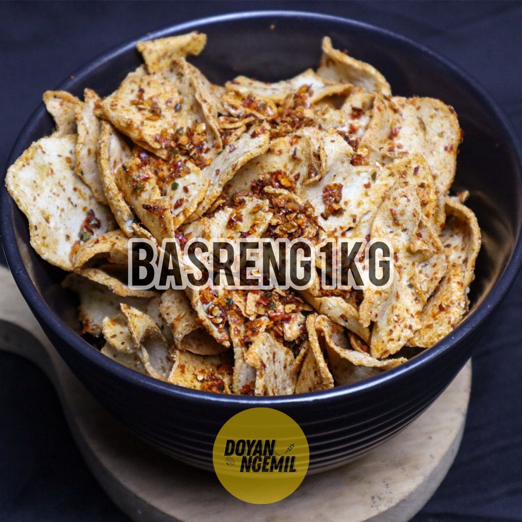 

[1 KG] Basreng Baso Goreng Rasa Pedas Daun Jeruk