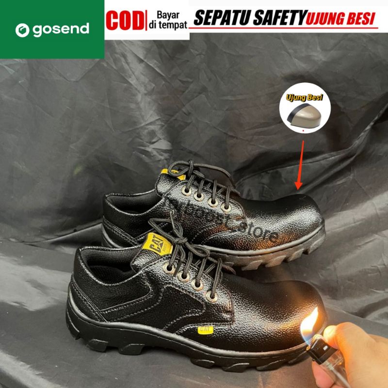 SEPATU SAFETY CEWEK, SEPATU SEPTI UJUNG BESI CEWEK DAN COWOK, SEPATU KERJA LAPANGAN DAN RESTO