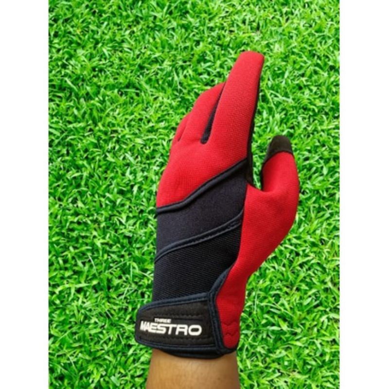 Sepasang Sarung Tangan Three Maestro Castour Full Finger