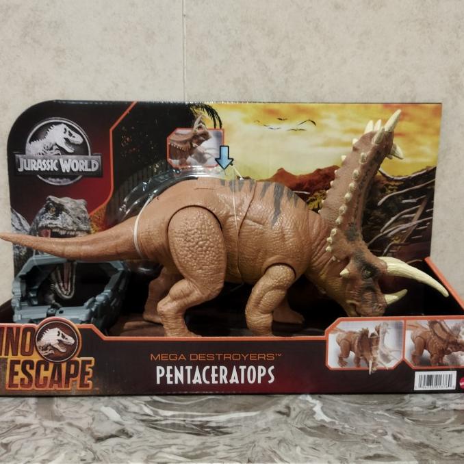 jurassic world pentaceratops mattel
