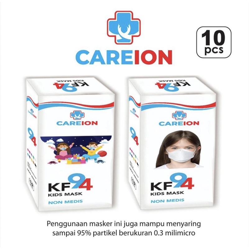 Masker KF94 Careion Anak 4ply isi 10 pcs